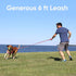 Pawtitas Heavy Duty Double Handle Dog Leash for Training, No Pull, Ideal for Medium Large Dogs - Great for Walking,