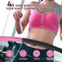 Weighted Fitness Hula Hoop for Adults - Detachable and Portable with Jump Rope, Resistance Band, and Carry Bag