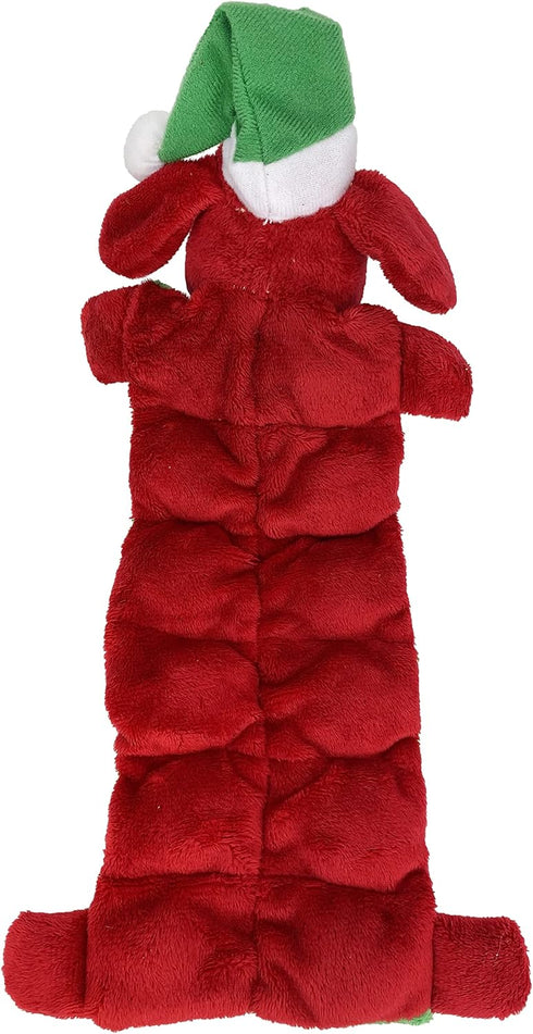 12" Christmas Loofa Squeaker Mat for Dogs