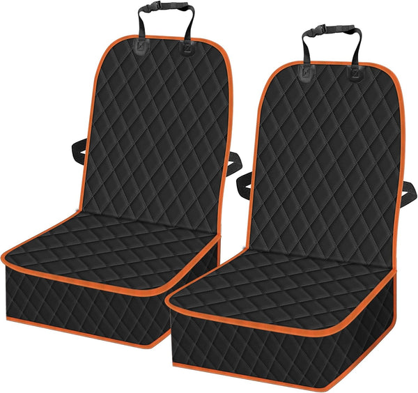 Femuar 2 Packs Car Front Seat Cover for Dogs, Waterproof Pet Car