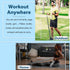 Resistance Bands Set for Working Out, Physical Therapy, Elastic Exercise Bands for Stretching, Yoga, Pilates, Home Gym
