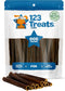 6 Inch Beef Collagen Sticks for Dogs - Rawhide Free Long Lasting Chew Treats for Large Dogs, 25 Count