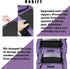 Ventilated Softside Pet Carrier for Yorkie Dog Travel, Tiny Dog Crate for Teacup Poodle, Purple