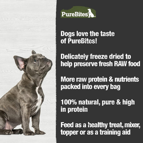 Purebites Beef Liver for Dogs, 2.0Oz / 57G, Entry Size