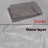 3 Pack Comfortable(M,13"-16" Teamoy Male Dog Diaper Wrap with Gray Lining, Washable Puppy Belly Bands, Super-Absorbent