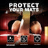 WrestlingMart 3" 8mil 84' (1 Heavyweight Wrestling Mat Tape - Durable Wide, Thick Clear Vinyl Wrestling Tape for Mats