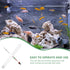 Toddmomy High Precision Hydrometer, Salt and Brine Glass Hydrometer for Pool and Aquarium Water