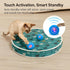 3 Interactive Cat Toys, Play Mat with Automatic Motion Balls, LED Lights, Bird Chirping Sound, Speed Levels, Indoor