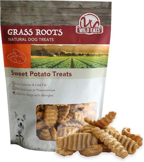 Sweet Potato Treats for Dogs, 12 oz, Low Calorie, Low Fat Alternative to Traditional Dog Biscuits