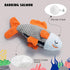 4 Packs Nocciola Crinkle Squeaky Dog Toys for Aggressive Chewers, Tough Durable Stuffed Plush Rope Tug Puppy Chew Toy