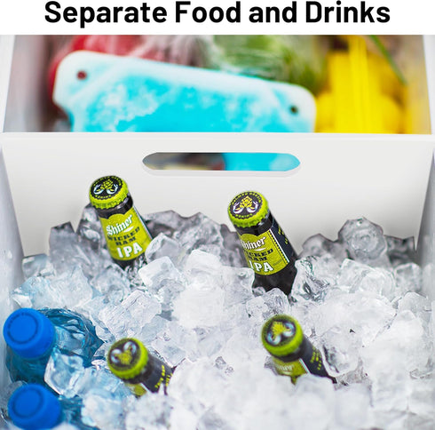 20 Cooler Divider Compatible with RTIC Gallon Coolers, Cutting Board, Insert to Keep Cooler Organized