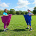 AODANC Sets,4PCS Granny Pants Yard Game Granny Pants Family Party Outdoor Games with Bouncy Balls for Adults