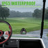 10L0L Golf Cart GPS Speedometer, HUD Digital Display with MPH/KMH, Compass Overspeed Alarm Fatigued Driving Alert, Auto