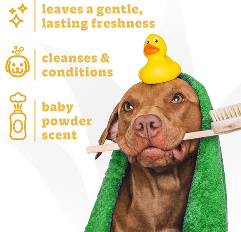20oz Espree Gentle Fresh Puppy Shampoo & Conditioner, Tearless Formula with Aloe Vera, Sulfate-Free, Paraben-Free