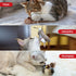 Gigwi Interactive Toy Set for Indoor Cats - 3PCS Plush Pack with Squeaky Feather, Mouse Hunt, Chase Bird, and Chirping