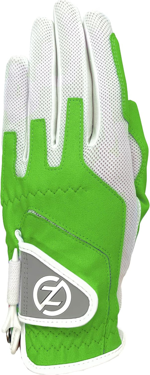 Zero Friction Women's Compression-Fit Synthetic Golf Gloves, Universal