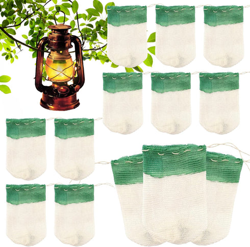 Pretwad Upgrade Camping Lantern Mantles - 10 PCS Premium String Tie Lantern Mantles,