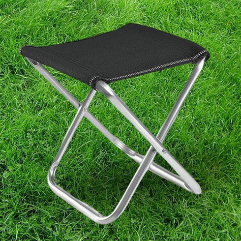 Aymzbd Portable Folding Camping Stool Recliner Foot Rest Comfortable Mini Foldable Chair for Picnic Travel Hiking