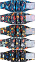 wegreeco Small Dog Diapers Male,Reusable Belly Bands for Male Dogs,Washable Doggie Puppy