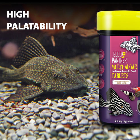 Purify Series Algae Wafers, Spirulina Fish Food for Snails, Plecos, and Bottom Feeders, 2.82oz