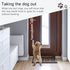 Frayot Dog Door Bell for Potty Training, Adjustable Dog Bells to Go Outside with Removable Bells Ring, Handmade Twisted