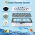 15 Pack Filter Cartridges for Top Fin Filter, Replacement for TOP FIN EF-S Element and BF5 BETTAFLO