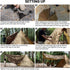 OneTigris Tarp Tent Connecting Cap, Waterproof Tarp Adapter, General Purpose Tent Triangle, Outdoor Camping Accessory