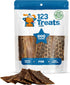 Esophagus Dog Treats (6 Inches - 25 Count), 100% Natural Gullet Sticks, Beef Jerky Strips, No Preservatives