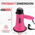 PYLE-PRO Portable Megaphone Speaker Siren Bullhorn - Compact, Battery Operated with 20 Watt Power, Microphone, 2 Modes,