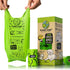 PLANET POOP Home Compostable Dog Poop Bags, 120 Un-Scented Extra-long Pet Waste Bags, Plastic Free, Leakproof