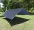 Gold Armour Rainfly Tarp Hammock 12ft x 10ft | Waterproof Ultralight Camping Shelter Canopy, Survival Gear