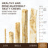 Earth Animal No Hide Medium Venison Flavored Dog Chews - Long Lasting Chew Sticks for Large Dogs