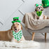 36Pcs, 18 18 27 Whaline St. Patrick's Day Dog Bandana Triangle Pet Scarf Adjustable Puppy Neckerchief Green Shamrock