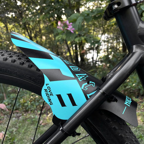 NICEDACK Mudguards for Mountain Bikes, 2 Pieces Front and Rear Mudguard for 20-29 Inch MTB