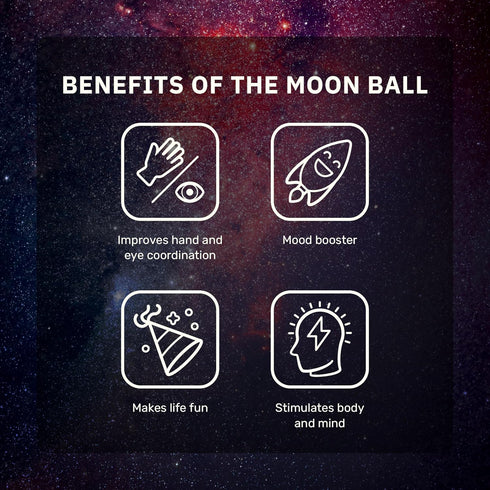 Sunset Waboba The Original Moon Ball - Hyper Bouncy Ball - All Ages Extreme Bounce and Fun - Perfect for Active Play