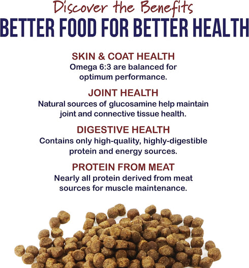 Best Breed Puppy Diet Natural Dry Puppy Food for Large & Small Breed Puppies Made in USA - 4lbs.