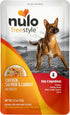 2.8 (Pack 24) Nulo Freestyle Chicken, Salmon, & Carrot in Broth Real Meat Dog Food Topper, Ounce
