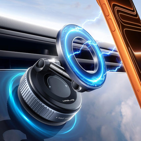 MRGLAS 2026 Upgraded Vacuum for Magsafe Car Mount, Phone Holders for Your Car