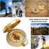 JSD Camping Survival Compass Metal Compass Kids Compass for Hiking Camping Hunting Outdoor Military Navigation Tool