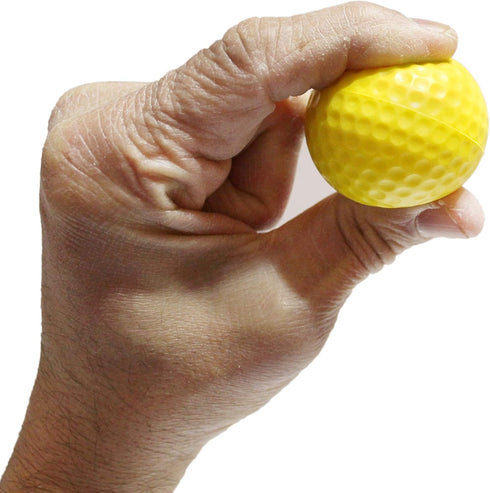 Practice Foam Golf Balls Pack of 9 - Dent Resistant, Limited Flight, Realistic Performance for Indoors and Backyard