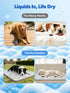 30"x20" 3.0 Rywell Super-Absorbent Cooling Mat for Dogs Arc-Chill & Color-Changing Dog Cooling Mat, Stay Cool & Dry