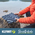 Klymit V Seat - Lightweight Inflatable Travel Cushion for Camping, Bleachers, or Glassing Pad, Gray