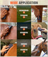 Shedding Blade for Horses Tool - Horse Brush for Deshedding Grooming Bathing, Multi-Functional Rubber Grooming Kit