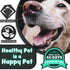 H&H Pets Dual Headed Dog Toothbrushes for Small & Large Dogs, Pack of 4 or 8 Counts