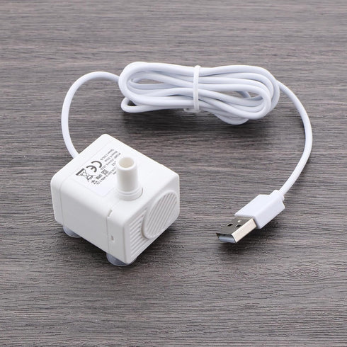 The Lord of the Tools Water Fountain Pump with 1.5M USB Wire for Cats, Dogs, and Aquarium Fish Tank