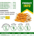 Dog Rawhide Sticks Wrapped with Chicken - Grain Free Chew Treats, Human Grade Dried Snacks in Bulk for Training