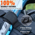 VEVOR Tailgate Bike Pad, Truck Tailgate Protection Pad for 5/6 Mountain Bikes with Reflective Strips and Tool Pockets