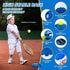 Kids Tennis Rackets 2 Pack with Rebound Balls, Size 19" & 21" for Beginners