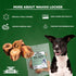 W WAHOO LOCKER 1.5in, 4 Count Wahoo Locker Smoked Beef Bones for Dogs
