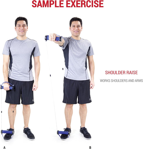 Gwee Best Resistance Bands Exercise Kit, Gym Total Body Workout Kit | Ultimate Crosstrainer to Build Muscle & Lose